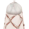 Adelaide draperad satin-halterneck-top – kedjemönster Adelaide draperad satin-halterneck-top – kedjemönster