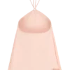 Adelaide draperad satin-halterneck-top – persika Adelaide draperad satin-halterneck-top – persika