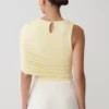 Adrienne enaxlad slinky-top – citron Adrienne enaxlad slinky-top – citron