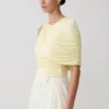 Adrienne enaxlad slinky-top – citron Adrienne enaxlad slinky-top – citron