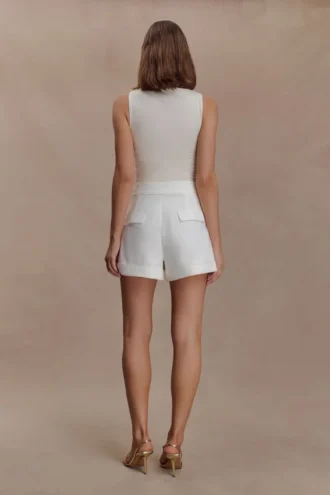 Aldea bomullsshorts – vita