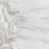 Alessandra Slinky Ruffle Top – Elfenben Alessandra Slinky Ruffle Top – Elfenben