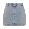 Alessia broderad denimminikjol – Ljus vintage