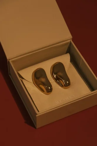 Alicia horisontella örhängen – guld