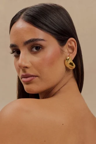 Alicia horisontella örhängen – guld