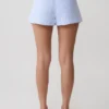 Allison bomullsshorts – blå randiga Allison bomullsshorts – blå randiga