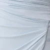 Alyn axelbar draperad maxiklänning – ljusblå Alyn axelbar draperad maxiklänning – ljusblå