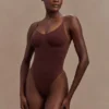 Alyssa rygglös shapewear-bodysuit – Espresso Alyssa rygglös shapewear-bodysuit – Espresso