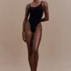 Alyssa rygglös shapewear-bodysuit – svart Alyssa rygglös shapewear-bodysuit – svart