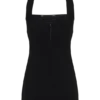 Amelita Suiting Halter Mini Klänning – Svart Amelita Suiting Halter Mini Klänning – Svart