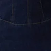 Amila maxiklänning i denim med kupade kupor – indigoblå Amila maxiklänning i denim med kupade kupor – indigoblå