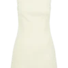 Angela texturerad bouclé-miniklänning – elfenben Angela texturerad bouclé-miniklänning – elfenben