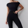 Anh enaxlad jumpsuit i modal – svart Anh enaxlad jumpsuit i modal – svart
