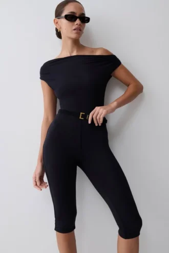 Anh enaxlad jumpsuit i modal – svart Anh enaxlad jumpsuit i modal – svart
