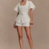 Annalee bomullsshorts – Vit Annalee bomullsshorts – Vit