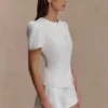 Anne Satin Mini Shorts – Vit Anne Satin Mini Shorts – Vit
