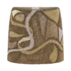 Asher handbroderad abstrakt minikjol – guld Asher handbroderad abstrakt minikjol – guld