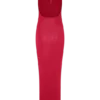 Ayella Cowl Knit Maxi Klänning – Raspberry Ayella Cowl Knit Maxi Klänning – Raspberry