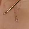 Azura Teardrop-halsband – guld Azura Teardrop-halsband – guld