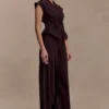 Beatrix högmidjade Denim-jeans – chokladbruna Beatrix högmidjade Denim-jeans – chokladbruna