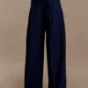 Beatrix högmidjade Denim-jeans – indigoblå Beatrix högmidjade Denim-jeans – indigoblå