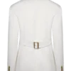 Bellamy Cinched Blazer – Elfenben Bellamy Cinched Blazer – Elfenben