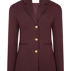 Bellamy Cinched Blazer – Mahogany Bellamy Cinched Blazer – Mahogany