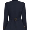 Bellamy Cinched Blazer – Mörk marinblå Bellamy Cinched Blazer – Mörk marinblå