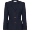 Bellamy Cinched Blazer – Mörk marinblå Bellamy Cinched Blazer – Mörk marinblå