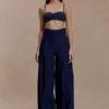 Beatrix högmidjade Denim-jeans – indigoblå Beatrix högmidjade Denim-jeans – indigoblå