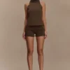Birdie vikbara Shorts – choklad Birdie vikbara Shorts – choklad