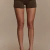 Birdie vikbara Shorts – choklad Birdie vikbara Shorts – choklad