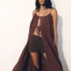 Birdie vikbara Shorts – choklad Birdie vikbara Shorts – choklad