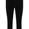Blanca stretchcrepe-capribyxor – svart