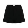 Blanca stretchcrepe-shorts – svart