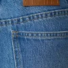Bobby Oversized-jeans med veck fram – sommarblå Bobby Oversized-jeans med veck fram – sommarblå