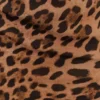 Breanna axelbandslös maxiklänning i chiffong – leopardmönster Breanna axelbandslös maxiklänning i chiffong – leopardmönster