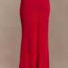 Bruna Slinky Fishtail Maxikjol – Röd Bruna Slinky Fishtail Maxikjol – Röd