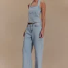 Caitlin Mid Rise Denim Jeans – Ljusblå Caitlin Mid Rise Denim Jeans – Ljusblå