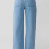 Caitlin midjehöga Denim-jeans – klassiskt blå Caitlin midjehöga Denim-jeans – klassiskt blå