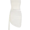 Cali Drape Kjol Knit Mini Klänning – Ivory Cali Drape Kjol Knit Mini Klänning – Ivory