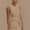 Camilla Boucle minikjol – ljus taupe Camilla Boucle minikjol – ljus taupe