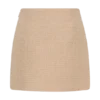 Camilla Boucle minikjol – ljus taupe Camilla Boucle minikjol – ljus taupe