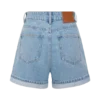 Carlene Denim Shorts med uppvikt kant – klassiskt blå Carlene Denim Shorts med uppvikt kant – klassiskt blå