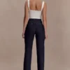 Clarrissa högmidjade jeans – tvättad indigoblå Clarrissa högmidjade jeans – tvättad indigoblå
