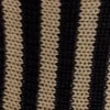 Corrie Crochet Tie Up Bikini Bottom – Svart och neutrala ränder
