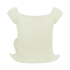 Haisley off-shoulder-stickad topp – elfenben Haisley off-shoulder-stickad topp – elfenben