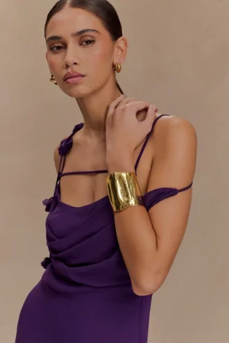 Ilania texturerat armband – guld Ilania texturerat armband – guld