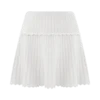 Indy Pointelle-stickad minikjol – elfenben Indy Pointelle-stickad minikjol – elfenben