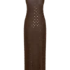 Jackie lång diamanttop – choklad Jackie lång diamanttop – choklad
